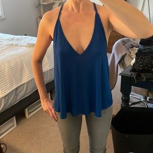 Intimately Free People tank tops (white and blue)